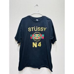 Stussy t shirt Black XL